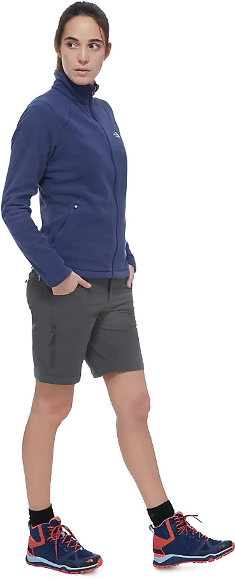 The North Face Womens Exploration Convertible Trousers - Regular Leg - Asphalt Grey-3